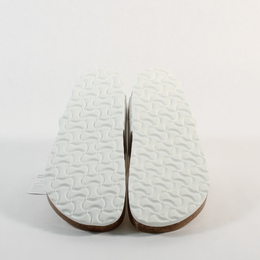 Women’s Birkenstock Gizeh White Cork Sandals NEW - Picture 7 of 8